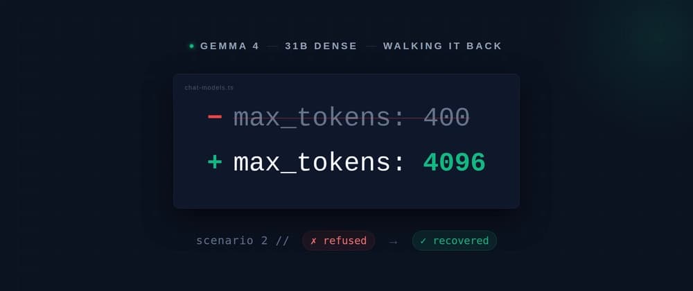 Gemma 4'ün Token Sınırını Artırdım ve "Dense" Model Reddetmeyi Bıraktı