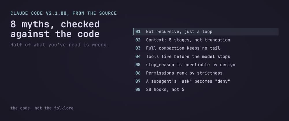 Claude Code Özyinelemeli Bir Ajan Değil: Kaynak Kodu Okudum ve Kontrol Ettim