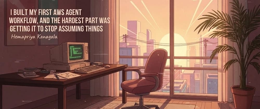 İlk AWS Agent İş Akışımı Oluşturdum ve En Zor Kısmı Varsayım Yapmasını Engellemekti