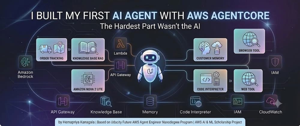 İlk Yapay Zeka Ajanımı AWS AgentCore ile Geliştirdim: En Zor Kısım Yapay Zeka Değildi